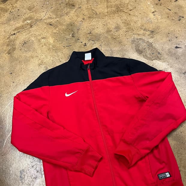 [정품/M,95] 나이키 드라이핏 투톤 트랙탑 져지 b16