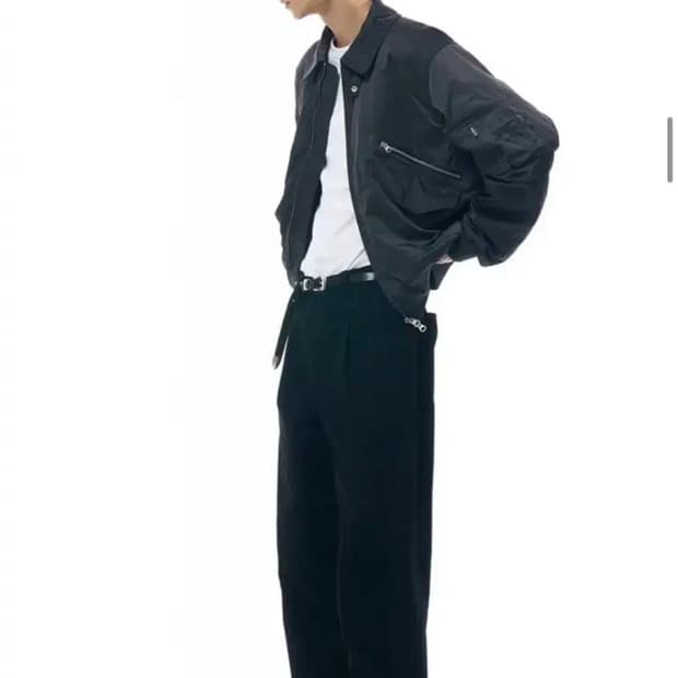 S) 감마갤러리 신슐레이트 MA-1 봄버 자켓 블랙