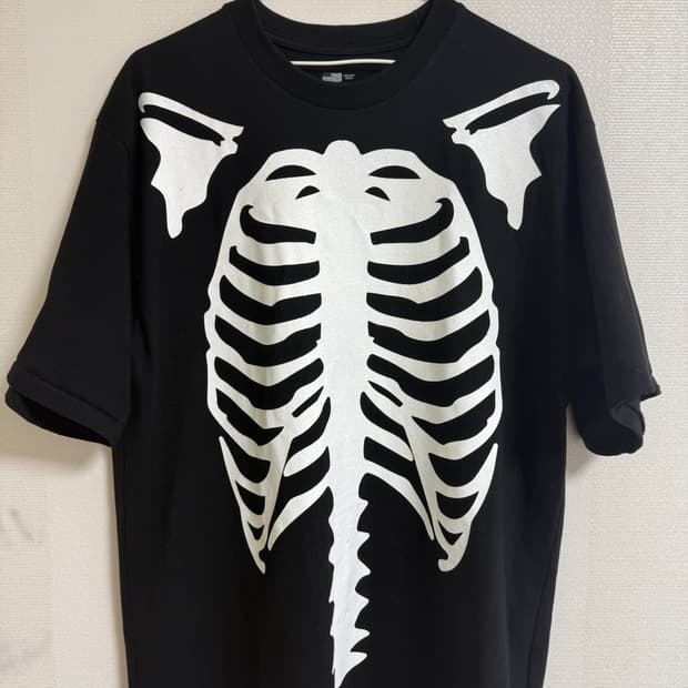 vanson Bone T-shirt / Black