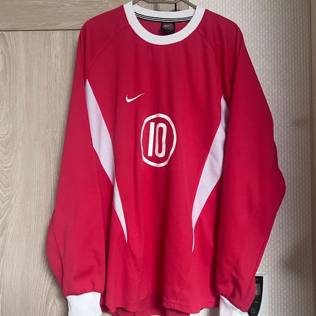 00s 올드스쿨 나이키 토탈90 템플릿 유니폼 반팔 트레이닝 축구