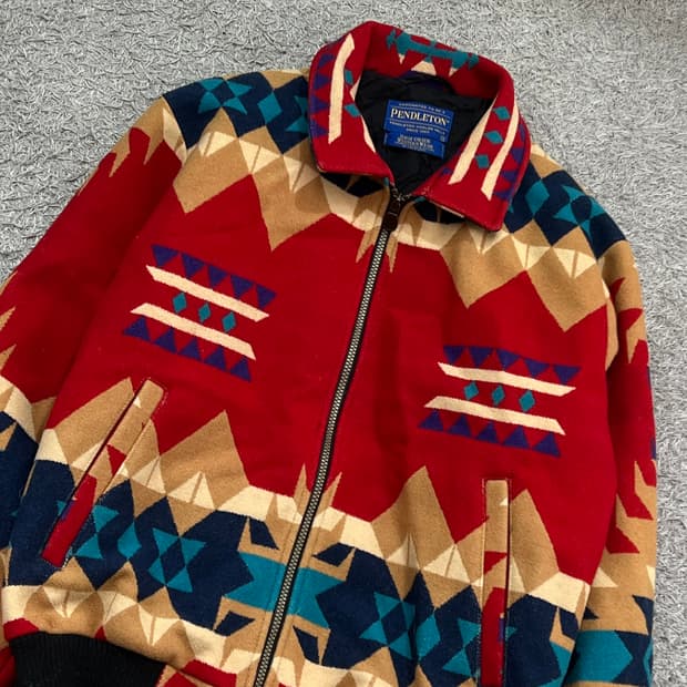 [95] 펜들턴 울 패턴자켓