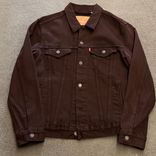 리바이스 브라운 트러커 자켓 처분 