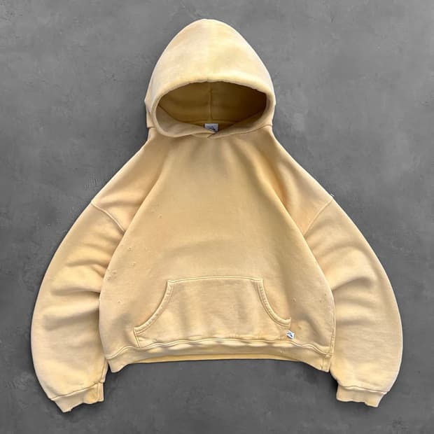 akimbo club Hoodie - Sun Faded Yellow