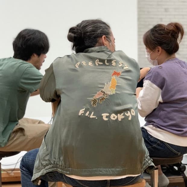 비즈빔 레드선 수베니어 자켓 3 size