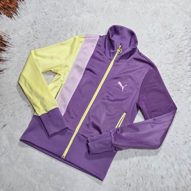 푸마 퍼플 네온 져지