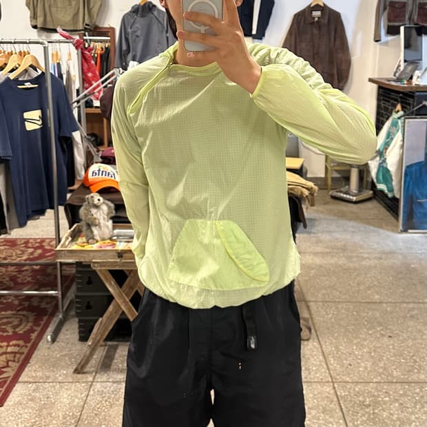 00s 아디다스 포켓터블 러닝 윈드브레이커