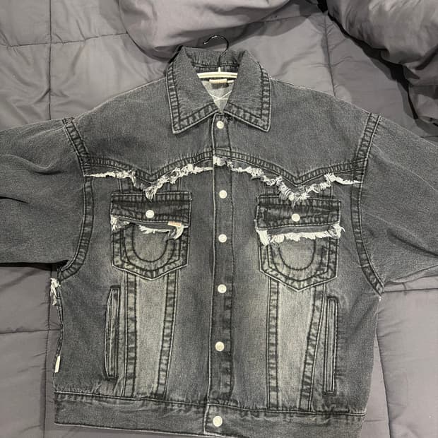 트루릴리젼 커션 크로스 트러커 자켓