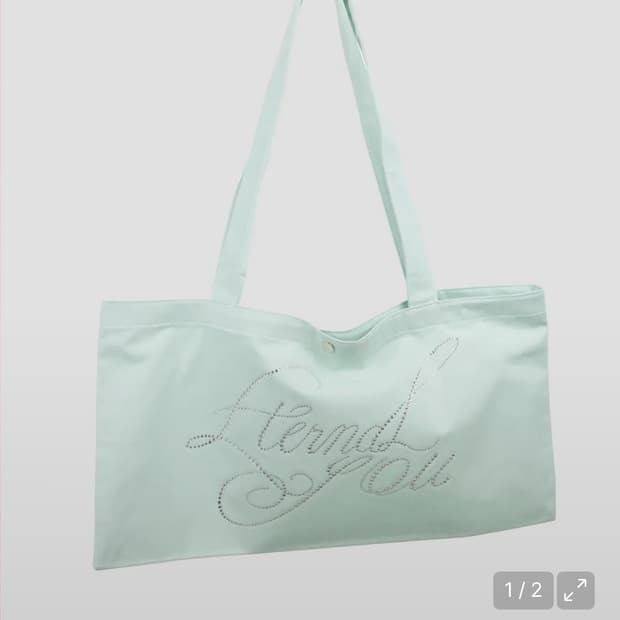 Sugar_Cotton mint 에코백