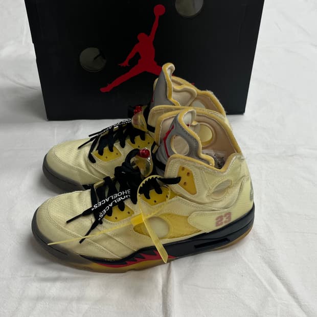 오프화이트 조던 5 265