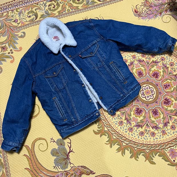 1980s vintage Levi’s Sherpa Trucker Jack