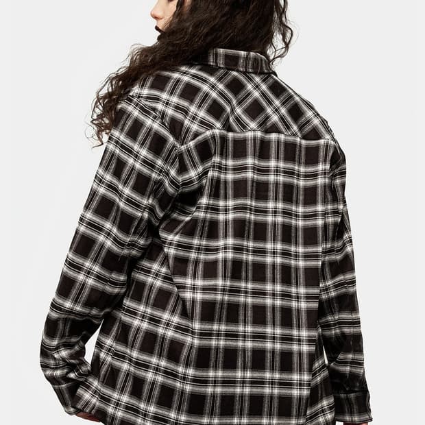 Disturbia Seattle check shirt - M