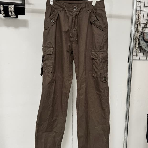 Brown cargo pants