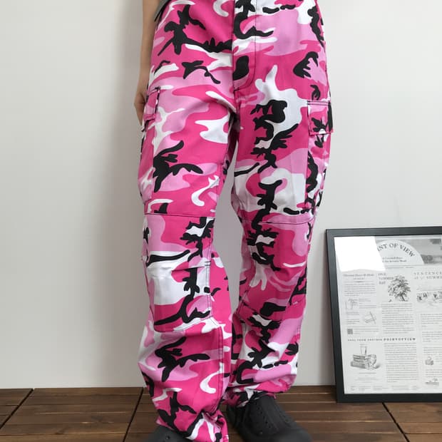  Rothco BDU Pink Camo Cargo Pants