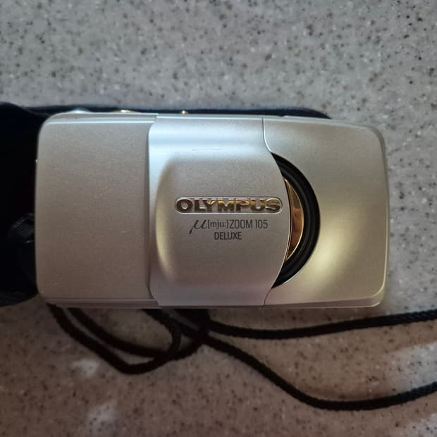 올림푸스 뮤 줌 105 디럭스 필름 카메라
