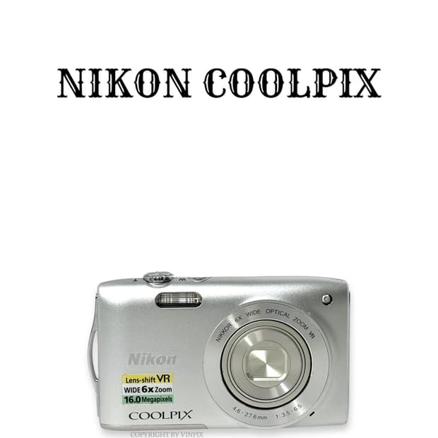 |소프트포커스🩶| 니콘 쿨픽스 s3300 빈티지 디지털 카메라 디카