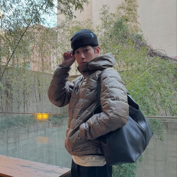 90s 몽벨 경량 패딩 L