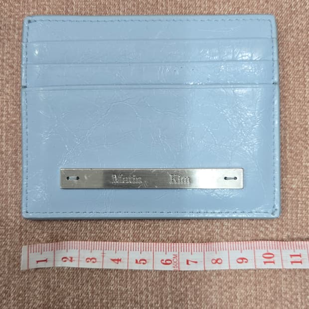 마뗑킴 x APEC 글로시 카드 월렛 스카이