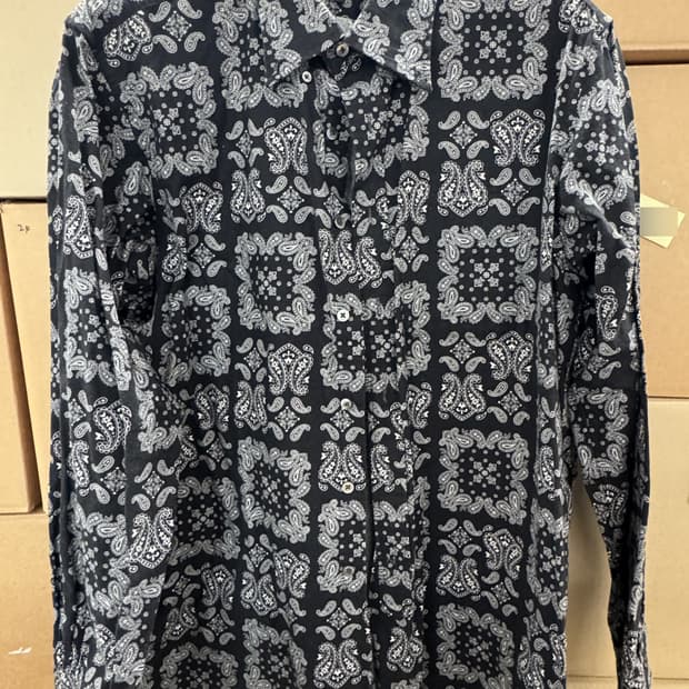 엔지니어드 가먼츠 반다나 셔츠 엔가 L 팝니다