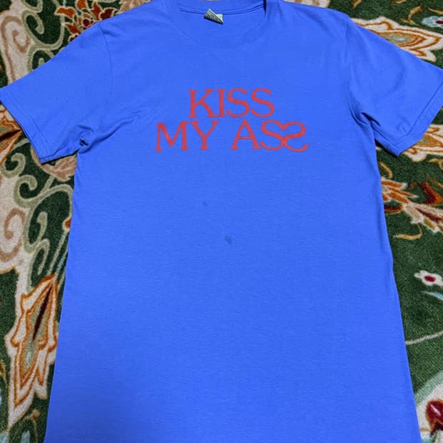 [S] 퍼킹어썸 반팔 kiss my ass