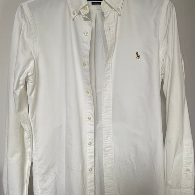 폴로 랄프로렌 옥스포드 셔츠 화이트