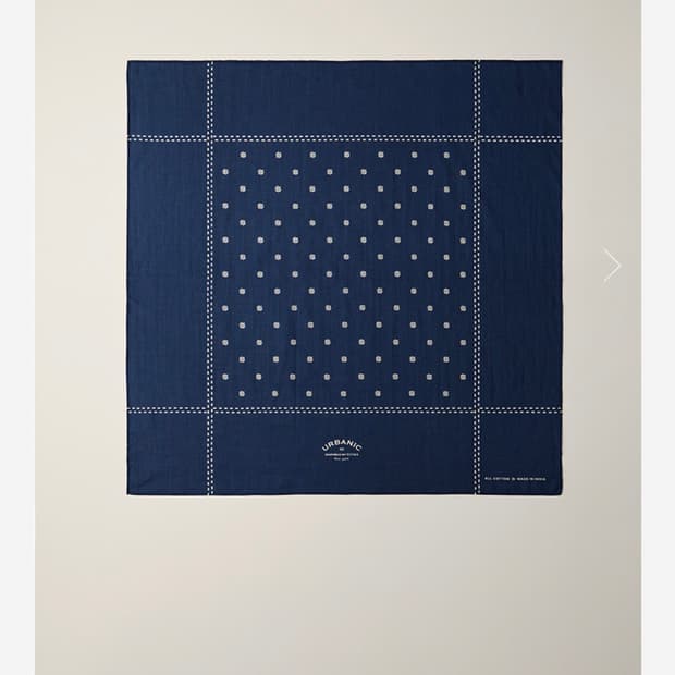 urbanic indigo bandana 얼바닉 인디고 반다나