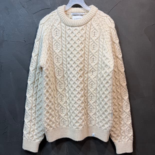 [S] PEREGRINE 페레그린 아란 스웨터 