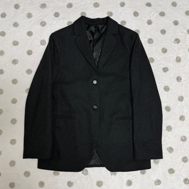 시어드 울자켓 차콜