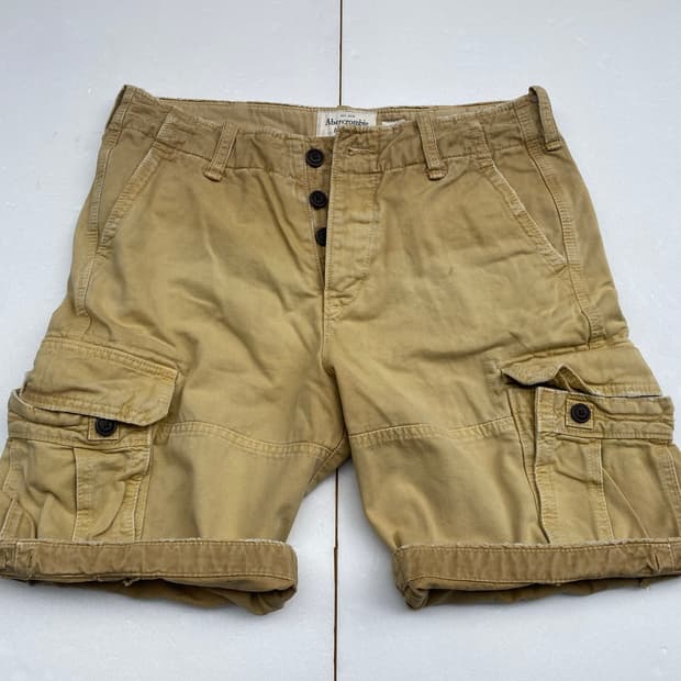 Abercombie&fitch 카고반바지 34