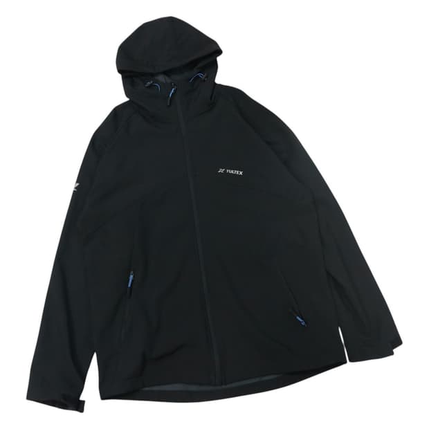 TULTEX 툴텍스 어드벤처 블랙 기모 소프트쉘 후드 집업 (2XL)