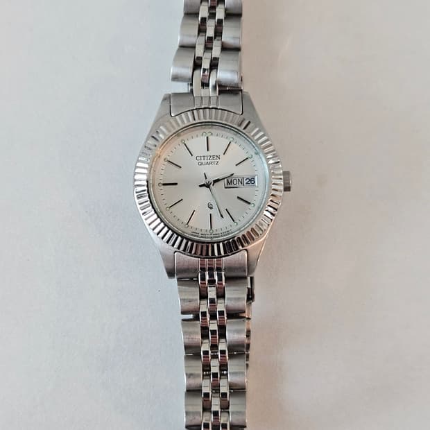 시티즌 쿼츠 여성용 메탈 시계