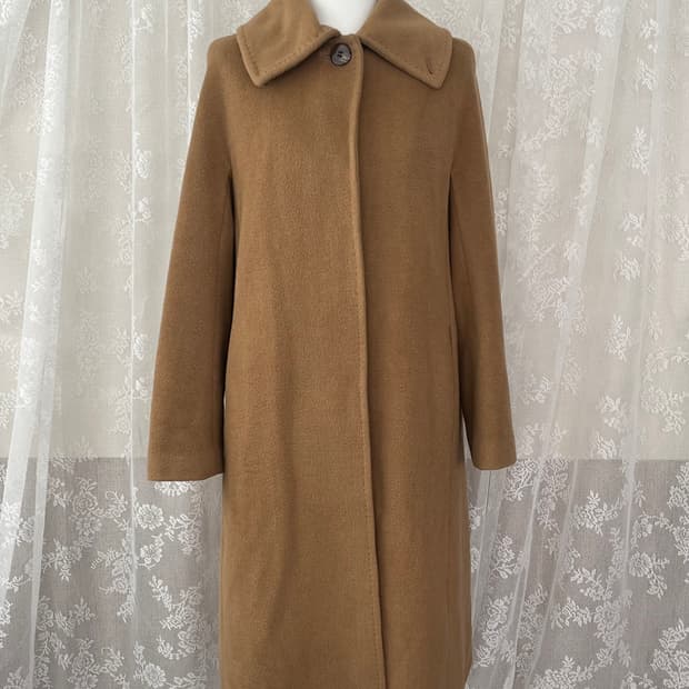 82-94-160) 한섬 마인 MINE 맥 코트 카멜