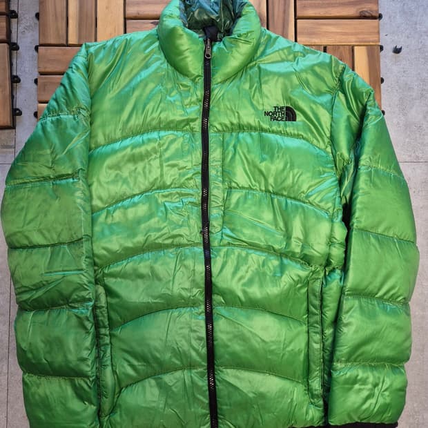 North Face 노스페이스 아콘카구아 경량패딩 게코그린