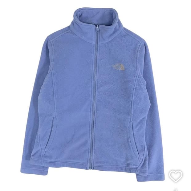 노스페이스 집업 블루