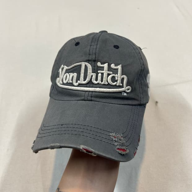 Von Dutch 본더치 볼캡 모자 Y2K