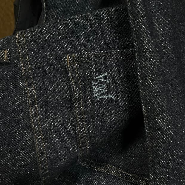 유니클로 jw앤더슨 스트레이트 진청