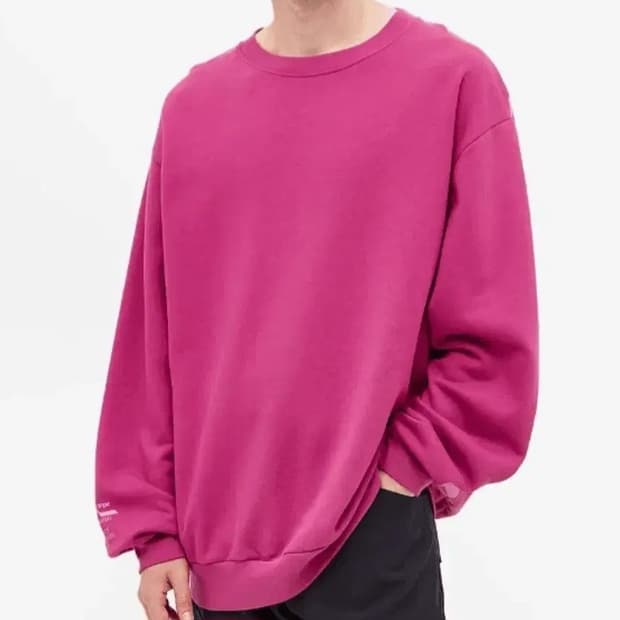 아픽스 오버사이즈 스웻 셔츠 l