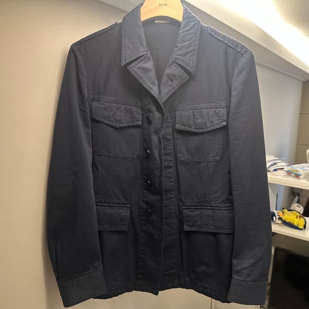 [46] dries van noten military jacket