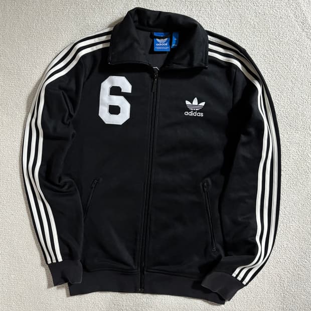 아디다스 대장 블랙 카이저 오브 뉴욕 트랙탑 져지