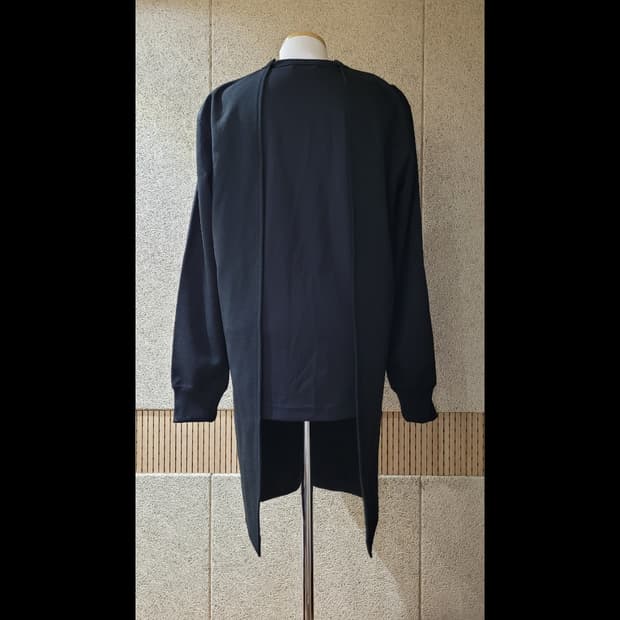 꼼데가르송 옴므플러스 뒷판 시스루 티셔츠