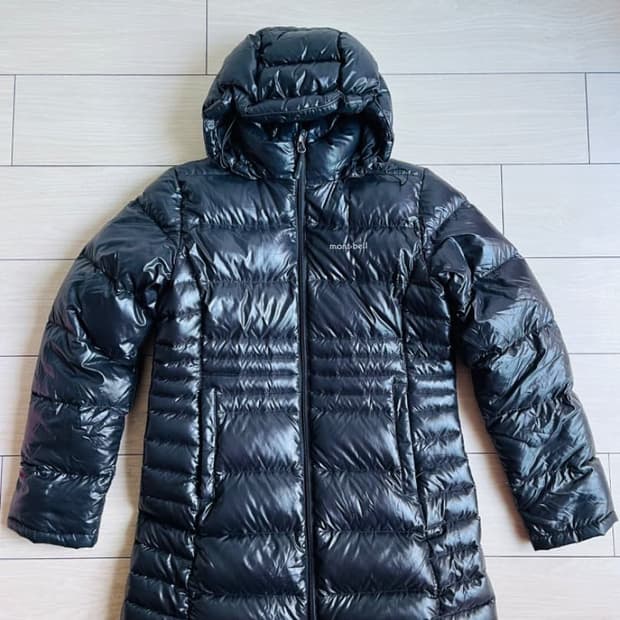 20s 몽벨 EX 라이트 다운 코트 블랙