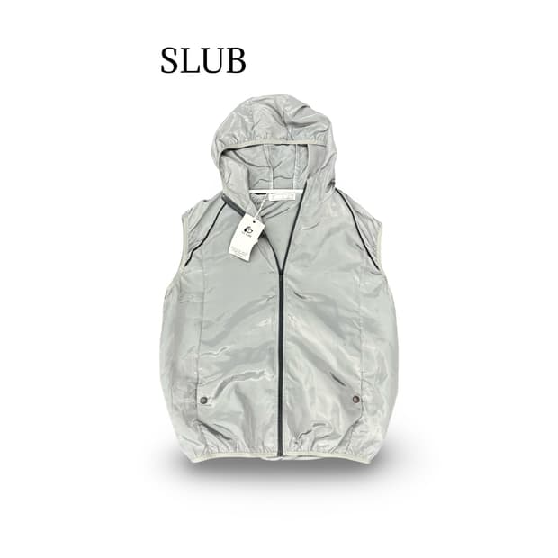(100) SLUB 나일론 나시 바람막이 조끼