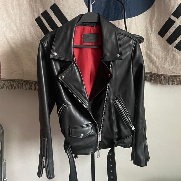 All Saints 라이더 레더자켓 새상품급