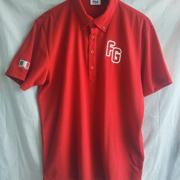 FILA GOLF 휠라골프 남성 기능성 반팔 카라티 XL 폴리 골프웨어