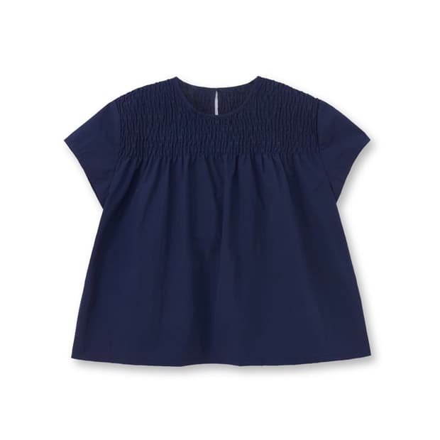 코스모스 SMOCKED YOKE BLOUSE