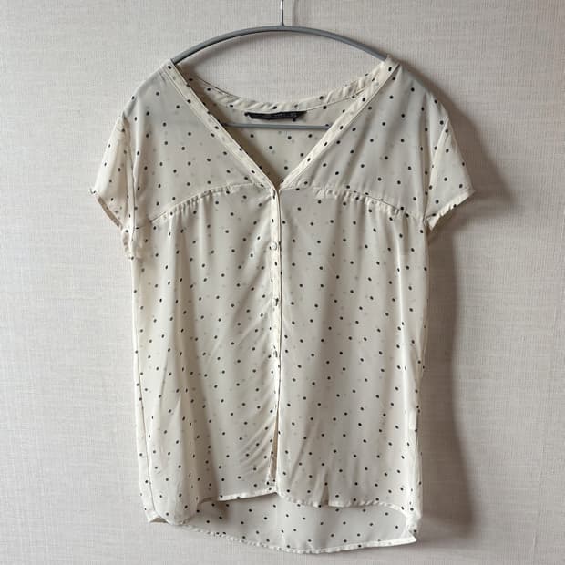 Vintage Dot Blouse