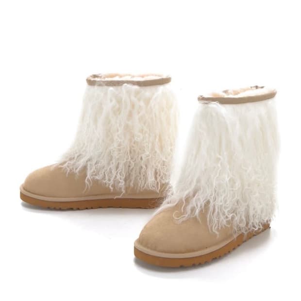 Ugg 몽골리안 퍼 부츠