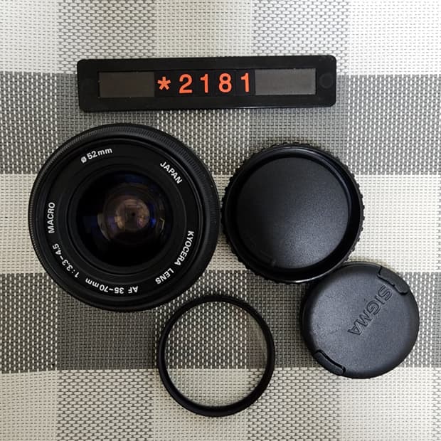 미놀타 AF 마운트 교세라 35-70mm 줌렌즈