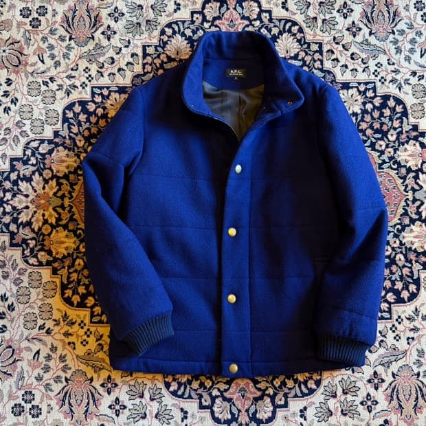 APC 아페쎄 플란넬 자켓 남성100