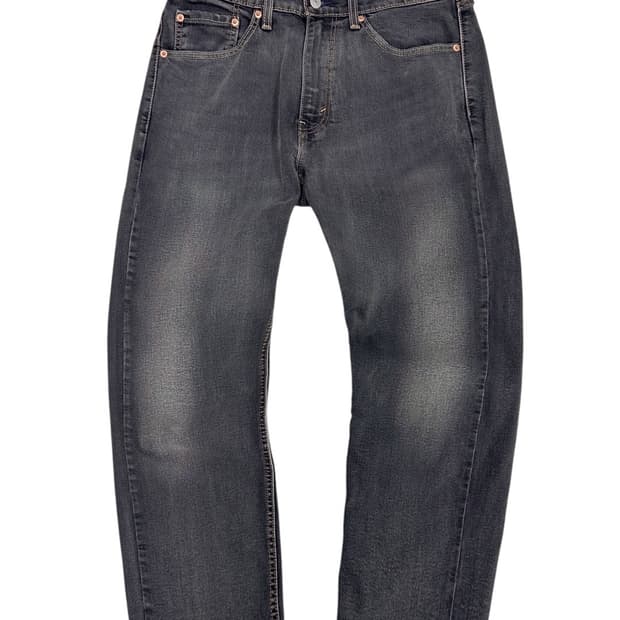 리바이스 505 웜진 기모 흑청바지 (32) 