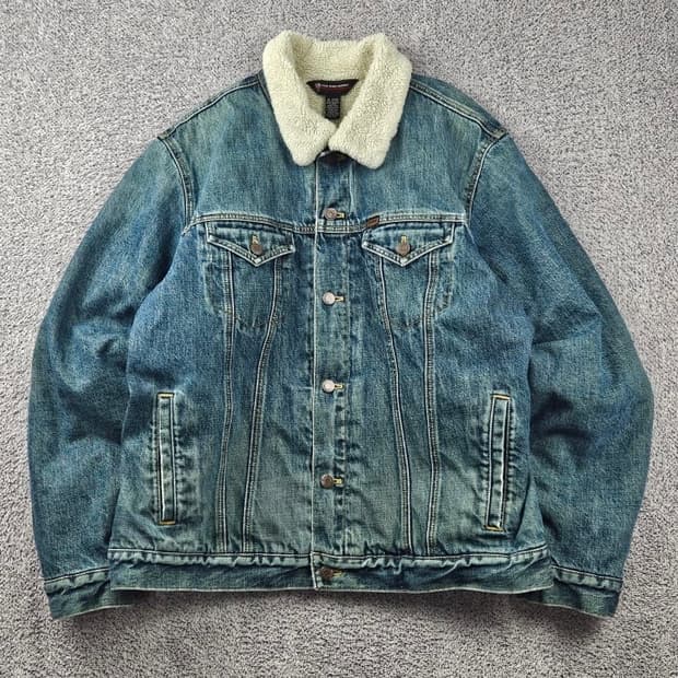 폴로 진스 쉐르파 라이닝 데님 트러커 자켓 ( XL ) /  11096